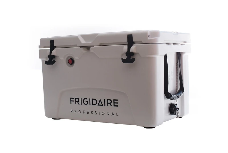 FRIGIDAIRE 45-Quart EXTREME Rotomolded Hard Cooler with Bottle Opener & Pressure Release