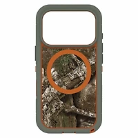 OtterBox Étui Defender Pro XT Clear MagSafe avec Contrôle de la CaméraRealtree Apx (Vert) pour iPhone 17 Pro