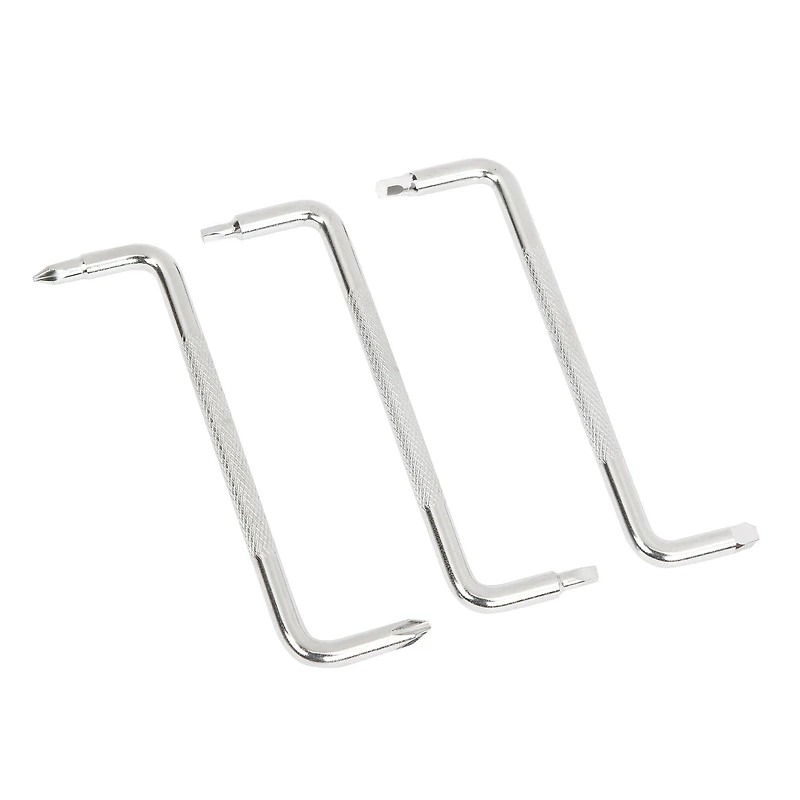 WorkPro Jeu de tournevis coudés - 3 Pièces Acier CR-V