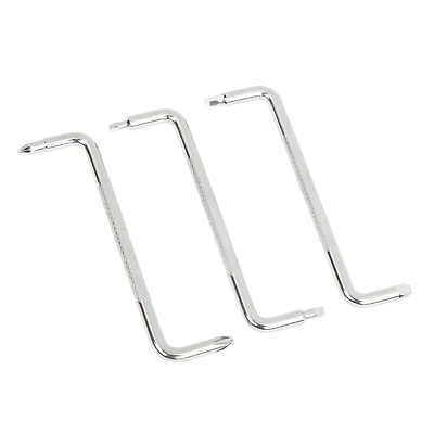 WorkPro Jeu de tournevis coudés - 3 Pièces Acier CR-V