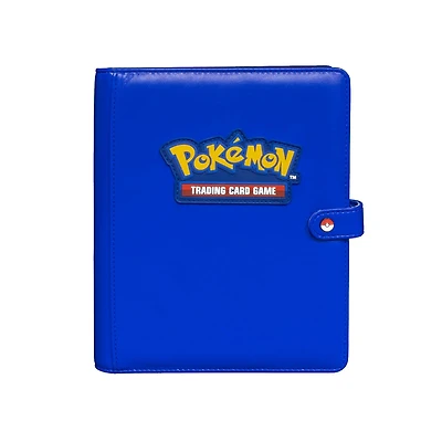 Ultra PRO Premium Blue 4-Pocket Snap Binder pour Pokemon