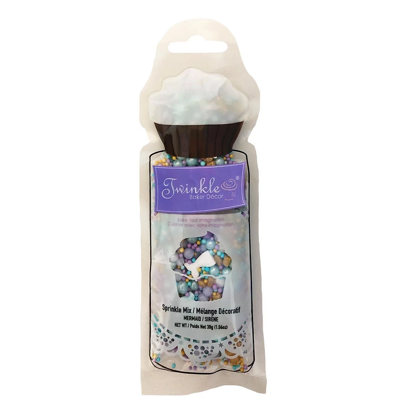 Sprinkles 30g Mermaid Mix  Pouch, Sprinkles Mermaid Mix
