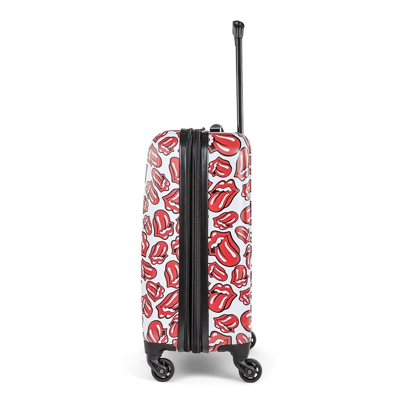THE ROLLING STONES - COLLECTION SHINE A LIGHT - VALISE DE CABINE FAIT D'UNE COQUE RIGIDE ABS/PC LÉGÈRE ET RÉSISTANTE