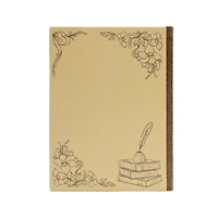 Ecokind by U Style No Page Unturned Book Cloth Casebound Journal, 6" x 8", 200 Sheets, U STYLE UNTURN BK CLOTH JRNL