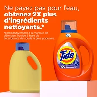 Détergent à lessive liquide Tide en eau froide, détergent liquide, parfum Bouquet d’iris, compatible avec les laveuses HE, 1 L, 25 brassées 1L