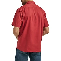 Wrangler Short Sleeve Woven Solid Shirt