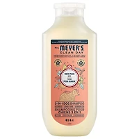 Mrs. Meyers Clean Day 3in1 Dog Shampoo Cleanses, Conditioning, Deodorizes White Peach 414 ml