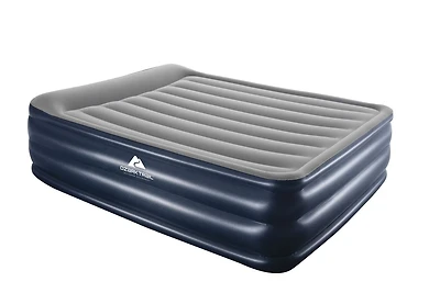Matelas gonflable floqué Grand Ozark Trail avec pompe intégrée