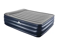 Ozark Trail Flocked Queen Airbed with Built-In Pump