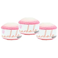 Lion Brand Mandala® Gradient Yarn #4 Medium/Worsted Yarn 150g/270m 3-Pack