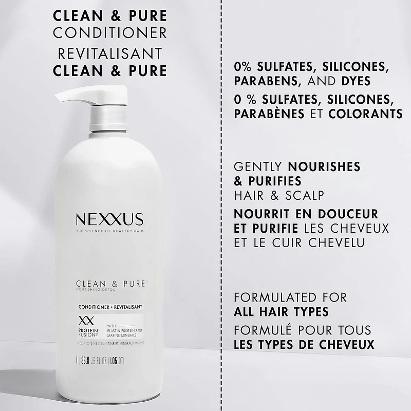 Nexxus Clean & Pure with ProteinFusion Blend Conditioner