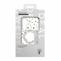 Ideal of Sweden Étui Clear Mid avec MagSafe Petite Floral pour Samsung Galaxy S25/Galaxy S24