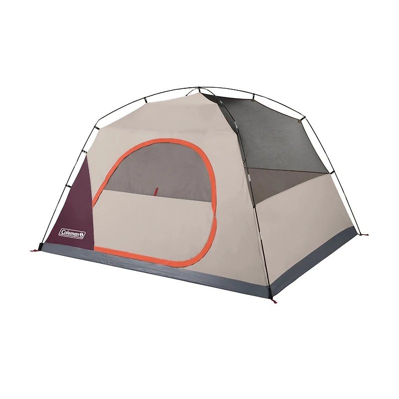 Coleman 6-Person Skydome Camping Tent, Blackberry