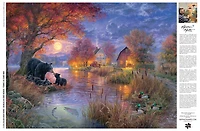 Buffalo Games Le puzzle Black Bear Farms en 1000 pièces