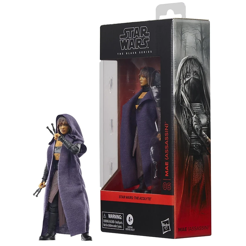 Star Wars The Black Serie, figurine de collection Mae (Assassin) (15 cm)