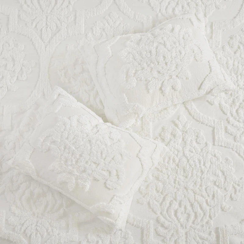 Home Essence Eugenia 3 Piece Tufted Cotton Comforter Set