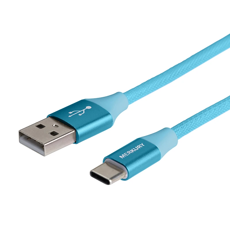 Câble en tissu Merkury Charge + Sync USB-A vers USB-C