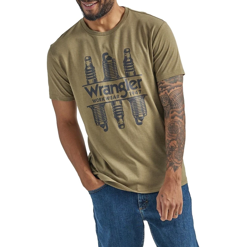 Wrangler Tee Logo Manches Courtes