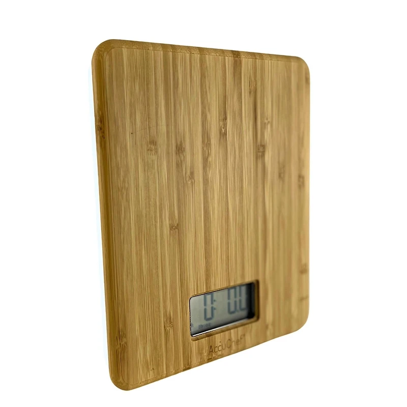 AccuChef Bamboo Kitchen Scale