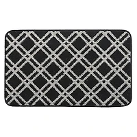 IH Casa Decor Diamond Tufted Floor Mat Asstd 3' X 4' - Set of 4