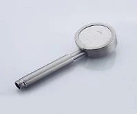 DROP Bath and Kitchen Pomme de douche à main moderne en acier inoxydable avec chute de pluie en chrome - DR091041