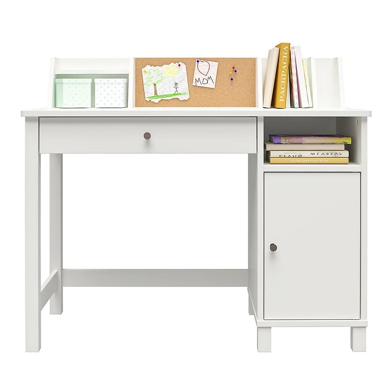 Ameriwood Home Abigail Bureau pour enfants avec chaise, blanc