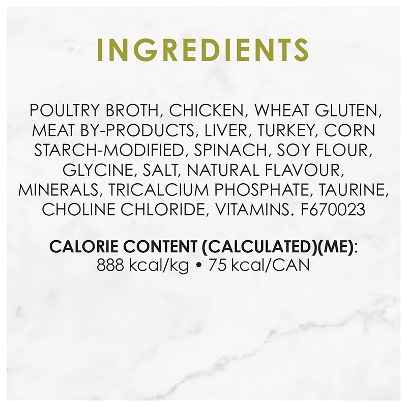 Fancy Feast Medleys Blanc de Poulet à la Florentine, Nourriture Humide pour Chats 85 g