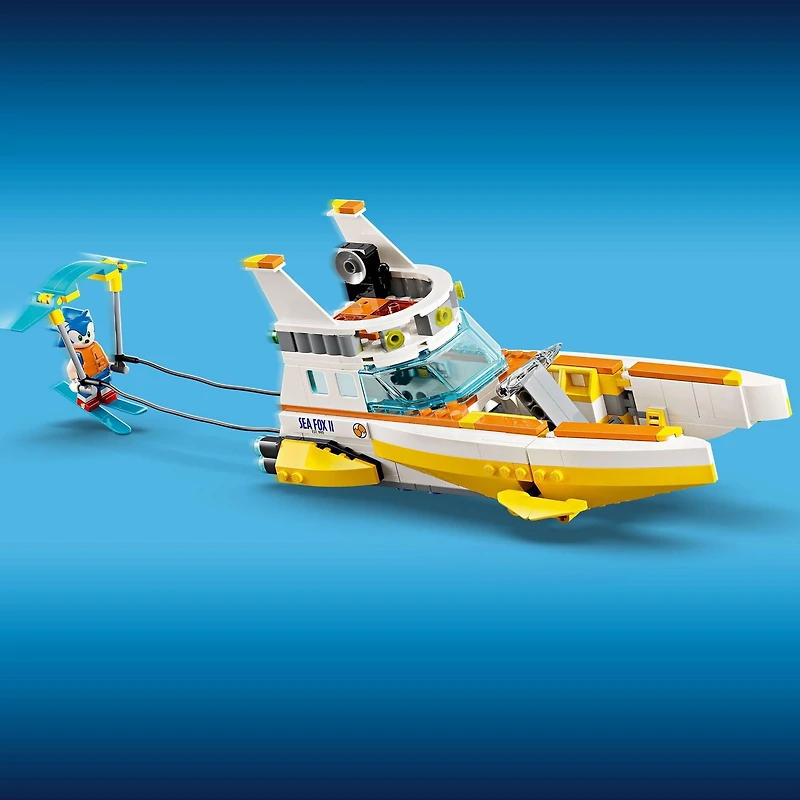 LEGO Sonic the Hedgehog: Tails’ Adventure Boat Building Set, Video Game Toy, 76997