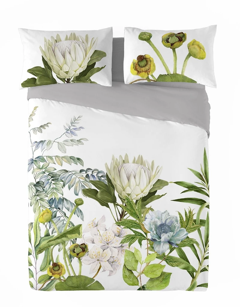 Gouchee Home Imprimé floral Siara Ensemble de housse de couette en coton