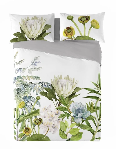 Gouchee Home Imprimé floral Siara Ensemble de housse de couette en coton