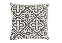 Monarch Specialties Oreillers, 18 X 18 Carré, Encart Inclus, Jeté Décoratif, Accent, Sofa, Canapé, Chambre À Coucher, Polyester, Hypoallergénique, Brun, Moderne