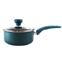 Casserole en aluminium antiadhésif de 2 litres avec couvercle de Taste of Home TC122A