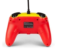 Manette câblée améliorée PowerA Pokémon pour Nintendo Switch,  Pikachu Pop Art