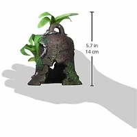 Cloche naufragée avec plantes Penn Plax