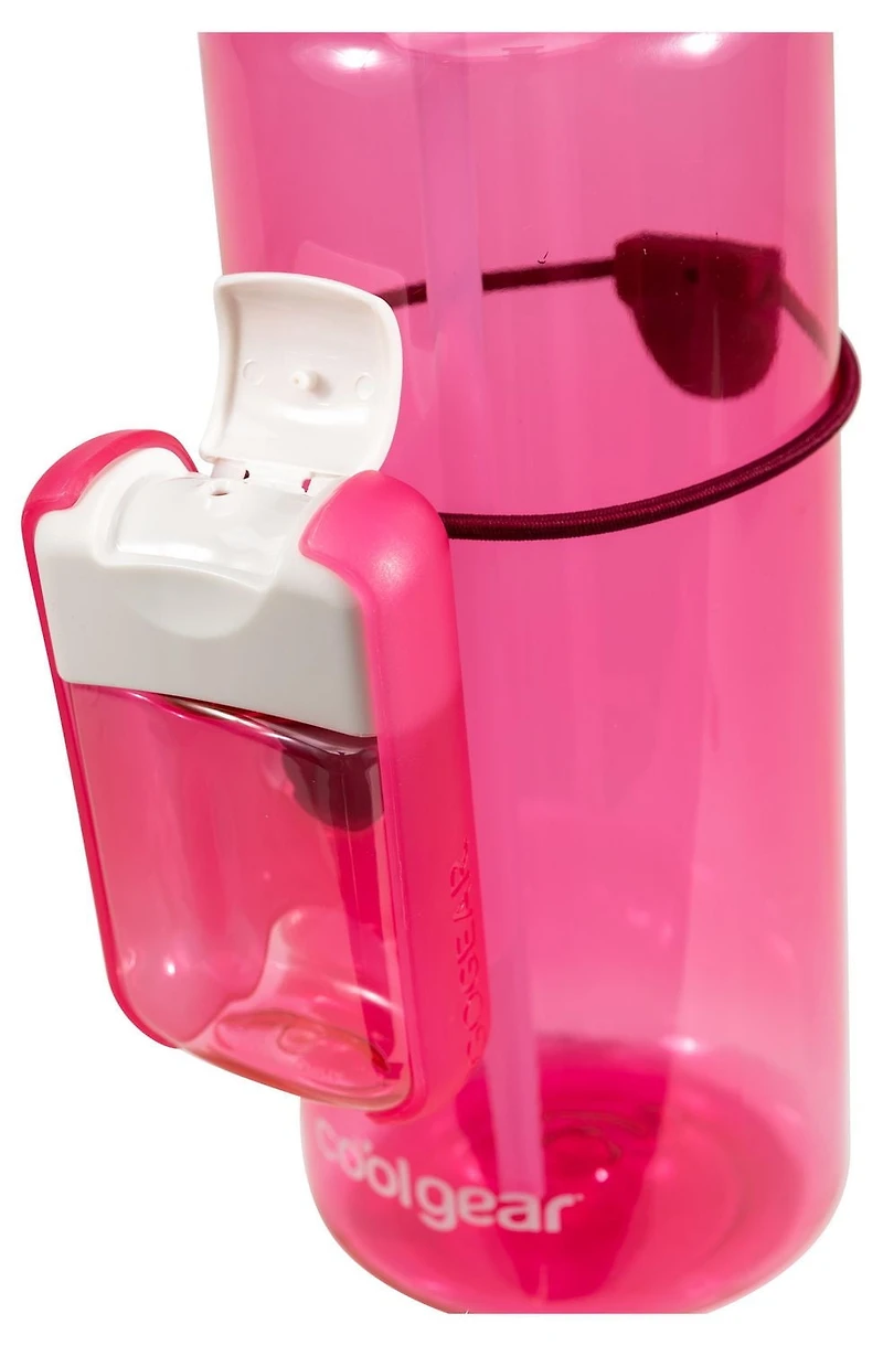 32 OZ CYLINDER WITH SANITZER BOTTLE