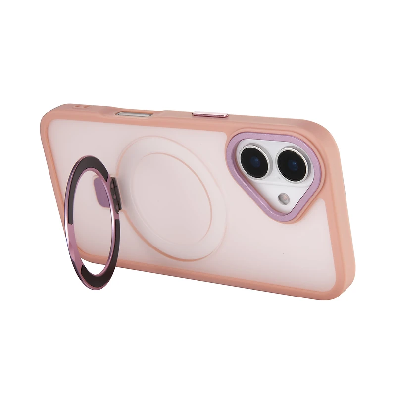 Artikl Lux Pro MagSafe Compatible Clear Case for iPhone 16 - Pink