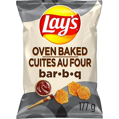 Lay's Cuites au Four Croustilles BBQ 177g