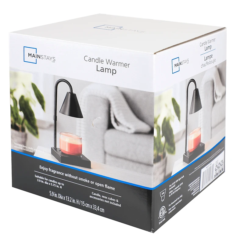 Réchaud à cire de bougie Mainstays Becky G MAINSTAYS Lampe réchaud à cire