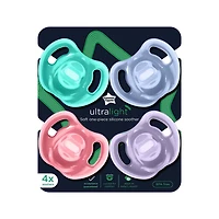 Sucette en silicone Ultra légère de Tommee Tippee - 18-36 mois, paquet de 4