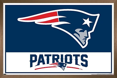 NFL New England Patriots - Logo 21 Wall Poster