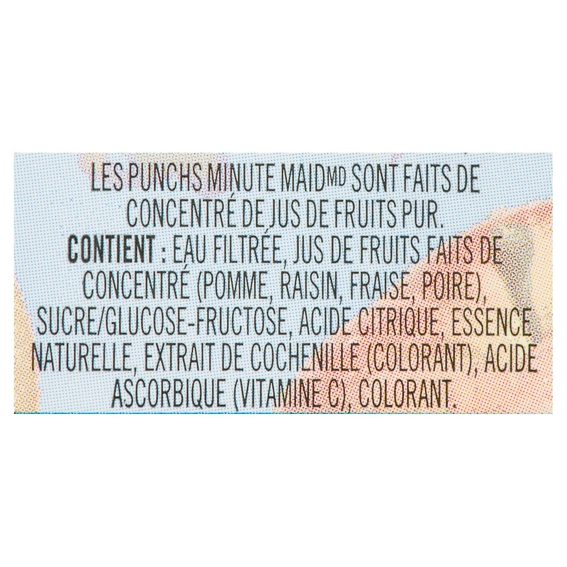 Minute Maid Berry Punch Cartons, 200 mL, 10 Pack