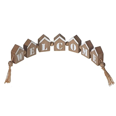 IH Casa Decor De Bienvenue House Block Stand En Perles