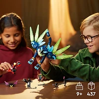 LEGO DREAMZzz Zoey and Zian the Cat-Owl, TV Show Inspired Animal Toy Building Set for Kids, Toy for Girls and Boys Ages 9 Years Old and Up, 71476