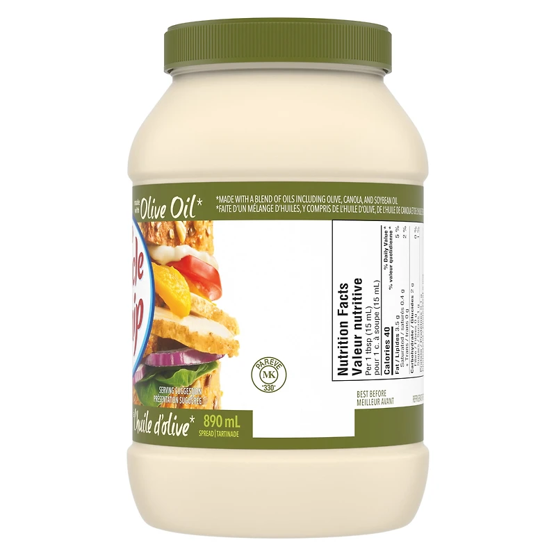 Tartinade à l’huile d’olive Miracle Whip