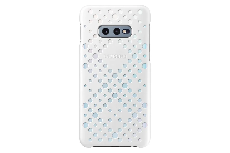 Samsung Pattern Cover White+Yellow