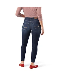 Levi Strauss Signature.MC Filiforme taille haute coupé à la cheville pour femme