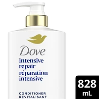 Dove Réparateur Intensif Après-shampoing pour Cheveux Abîmés avec Soin Bio-Protéine Liquide, 828mL