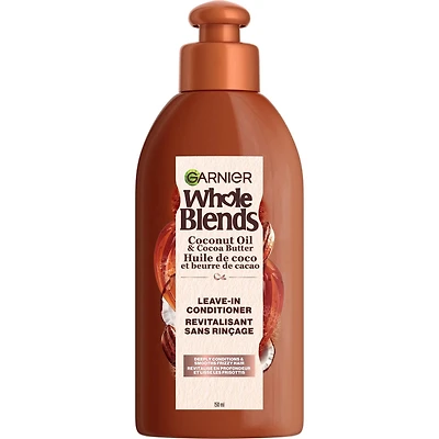 Garnier Whole Blends à la noix de coco Oil & Cocoa Butter Leave-In Treatment, 150 mL