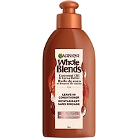 Garnier Whole Blends à la noix de coco Oil & Cocoa Butter Leave-In Treatment, 150 mL