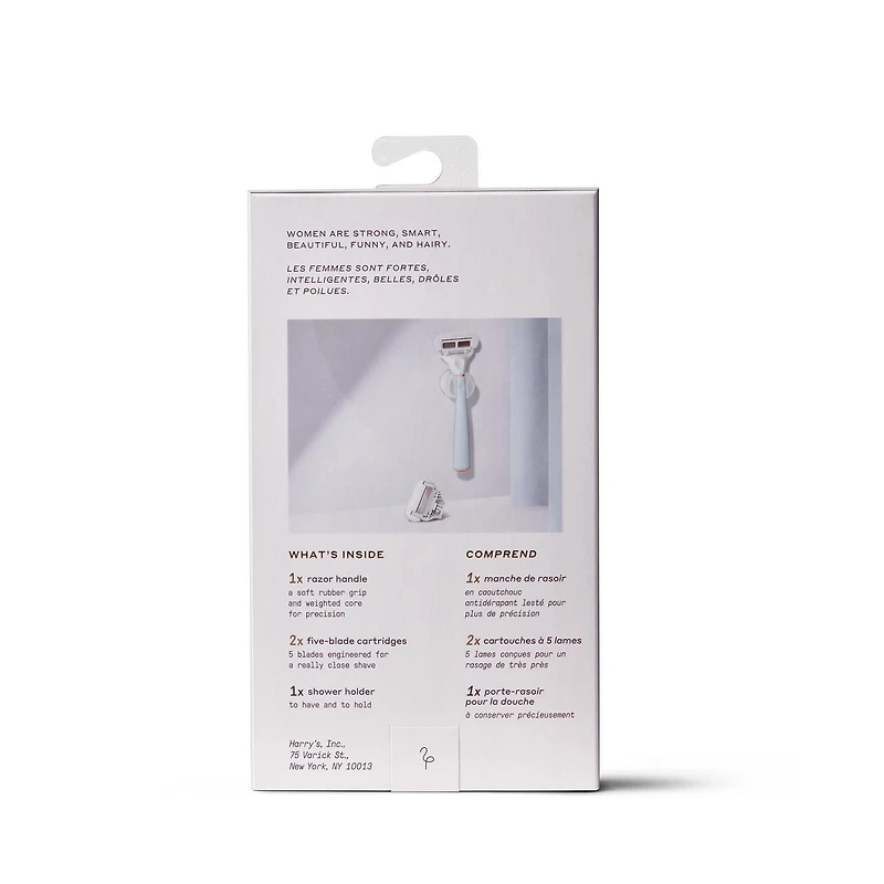 Flamingo Rasoir  à 5 lames pour femmes avec cartouche de rechange - Taro Rasoir à 5 lames pour femme